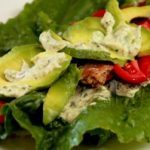 A Simple Healthy Lunch — Veggie Burger Lettuce Wrap